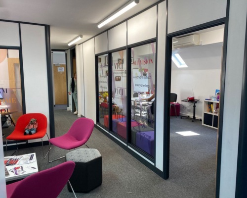 Looking inside a classroom at the VICI Academy