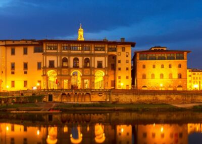 Uffizi Galleries in Florence, italy